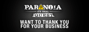 Thank you for your business